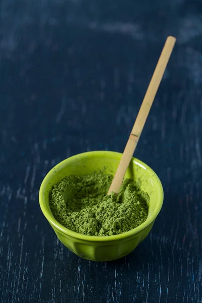 Matcha Fein Gepuderter Grüner Tee — Stockfoto