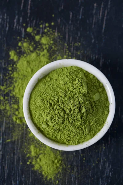 Matcha Fein Gepuderter Grüner Tee — Stockfoto