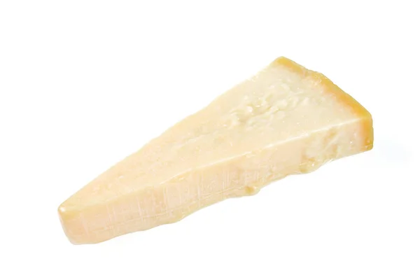 Fromage Parmesan Isolé Sur Blanc — Photo