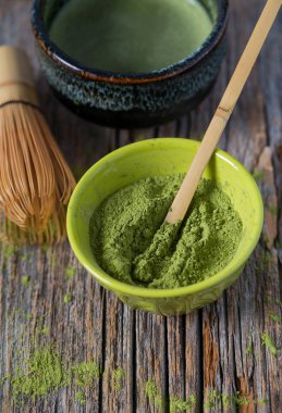 Kibrit güzel pudra yeşil çay