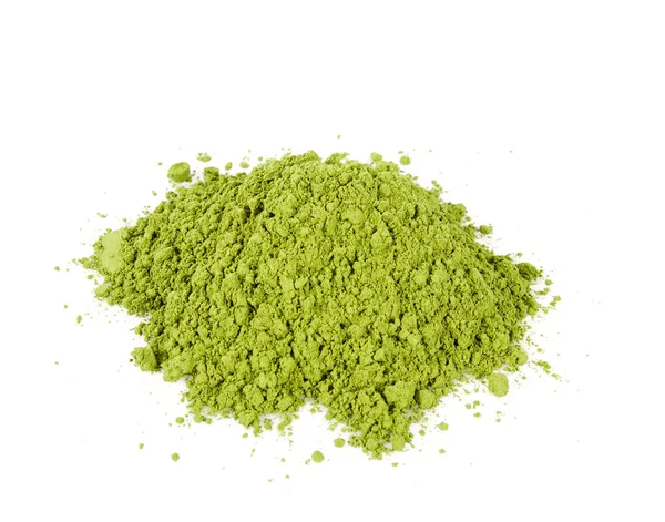 beyaz izole matcha çay