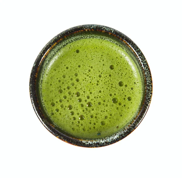 Matcha Jemný Práškový Zelený Čaj — Stock fotografie