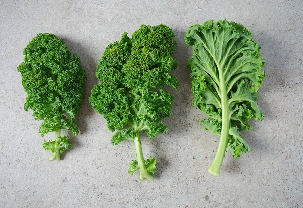 Kale on granite surface — Stock Image Kale Granite Surface Stock Photo