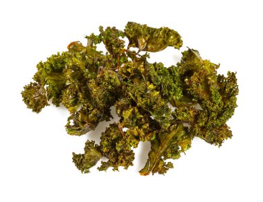 Beyaz karalahana cipsi.