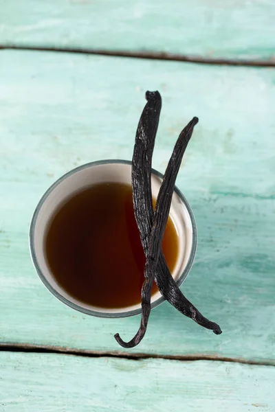 View Vanilla Bean Extract — Stock Photo, Image