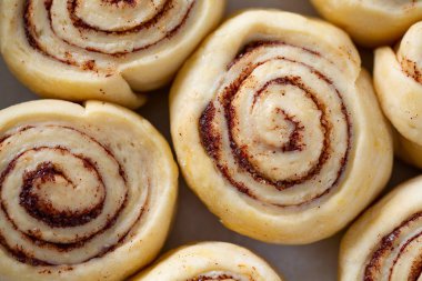 tasty raw cinnamon rolls