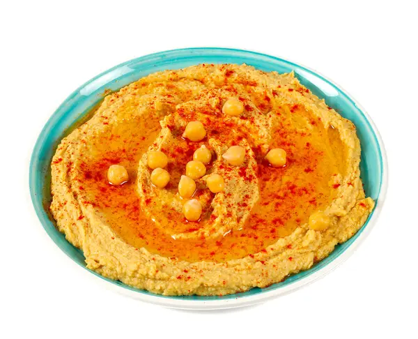 Hummus Isolated White — Stock Photo, Image