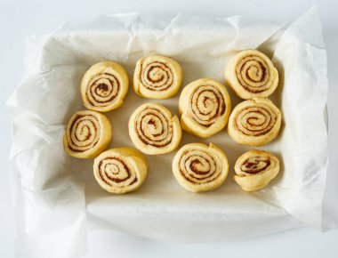 çiğ tarçın rulo görünümü