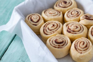 çiğ tarçın rulo görünümü