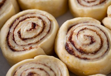 çiğ tarçın rulo görünümü