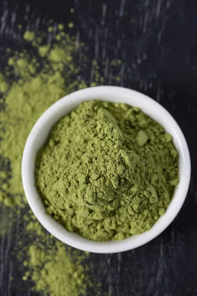 Matcha Fein Gepuderter Grüner Tee — Stockfoto