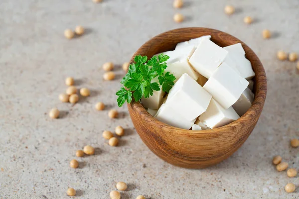 Vue Fromage Tofu Frais — Photo