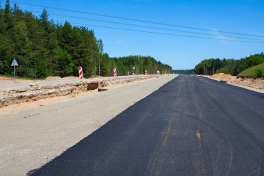 yol inşaatı, yeni ve eski asfalt arasındaki fark