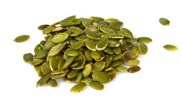 Pumpkin seed isolated on white background — Stock Photo, Image