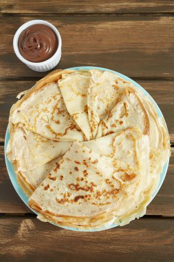 taze ince krepler (krepler, bulanık)