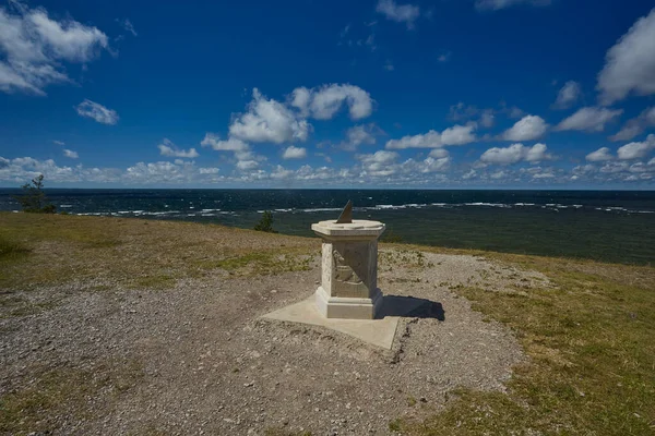 Belle Vue Depuis Falaise Sur Île Saaremaa — Photo