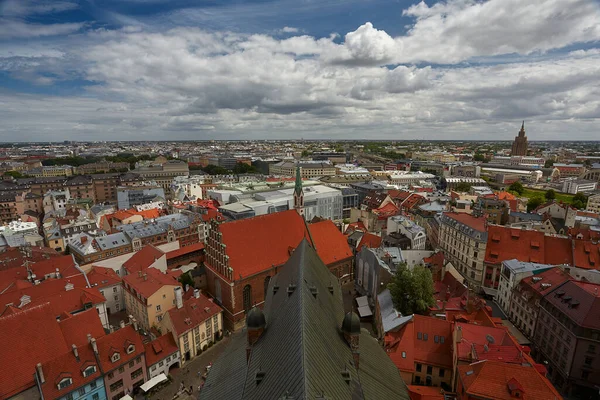 Dächer Der Stadt Riga Lettland — Stockfoto