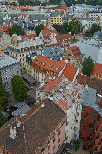 Dächer Der Stadt Riga Lettland — Stockfoto