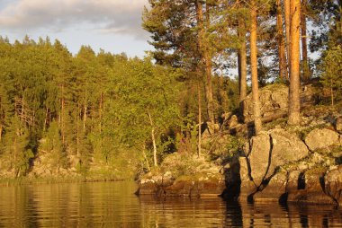 Karelya (doğa Rusya'nın güzel manzara)