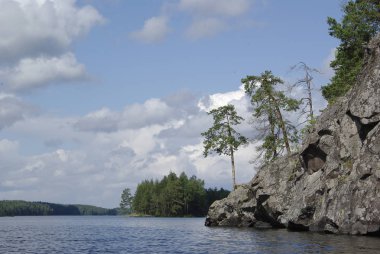 Karelya (doğa Rusya'nın güzel manzara)