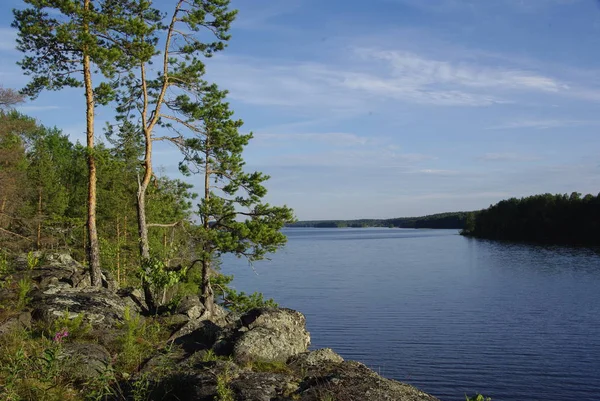 Prachtige Landschap Van Karelië Aard Van Rusland — Stockfoto