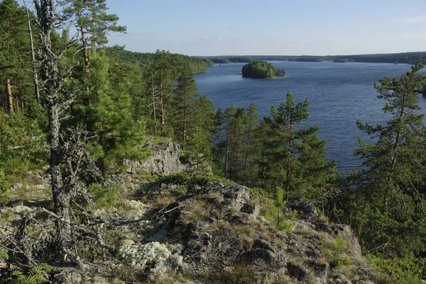 Prachtige Landschap Van Karelië Aard Van Rusland — Stockfoto