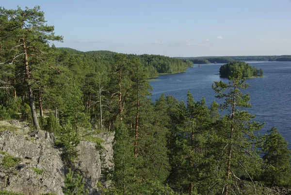 Prachtige Landschap Van Karelië Aard Van Rusland — Stockfoto