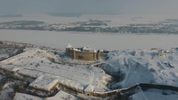 Csodálatos Kilátással Vár Múzeum Festői Gyönyörű Táj Helyen Híres Hely — Stock videók