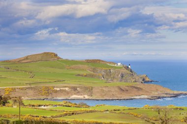 Maughold kafa feneri Isle of Man Douglas, Man Adası.