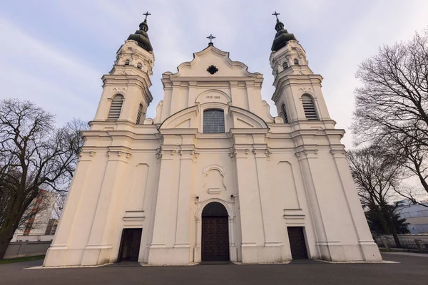 Kościół Narodzenia Najświętszej Maryi Panny Biała Podlaska Biała Podlaska Lubelskie — Zdjęcie stockowe