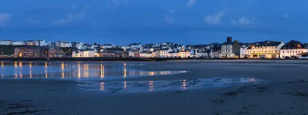 Panorama Peel Evening Peel Isle Man — Stock Photo, Image