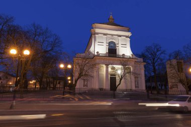St Stanislaus Siedlce kilisede. Siedlce, Masovia, Polonya.