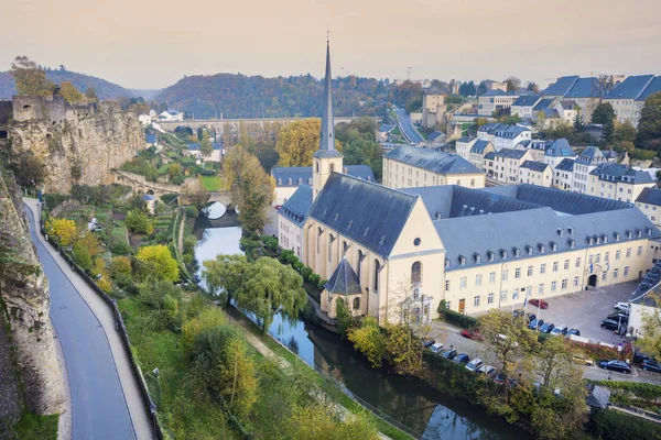 Biara Neumunster Luxembourg City Luxembourg City Luxembourg — Stok Foto