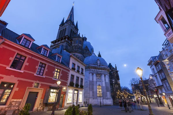 Aachen Cathedral Aken Aken Noordrijn Westfalen Duitsland — Stockfoto