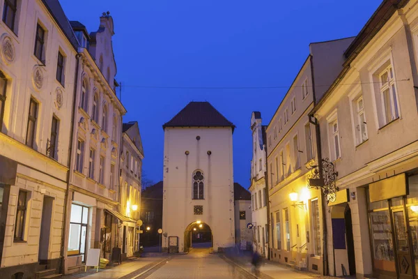 Grudziadz Gate Chelmno Chelmno Kuyavian Pomeranian Polen - Stock-foto