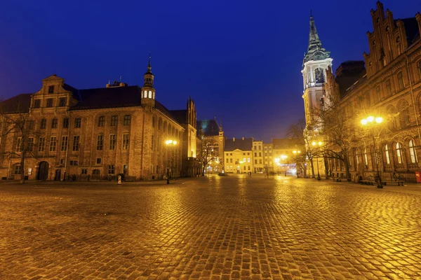 Old Town Hall Torun Torun Voivodia Kuyavian Pomeranian Polónia — Fotografia de Stock