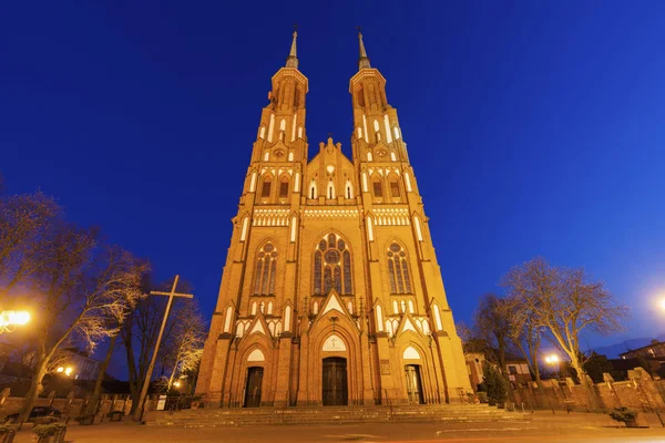 Church Blessed Virgin Mary Siedlce Siedlce Masovia Poland — Stock Photo, Image