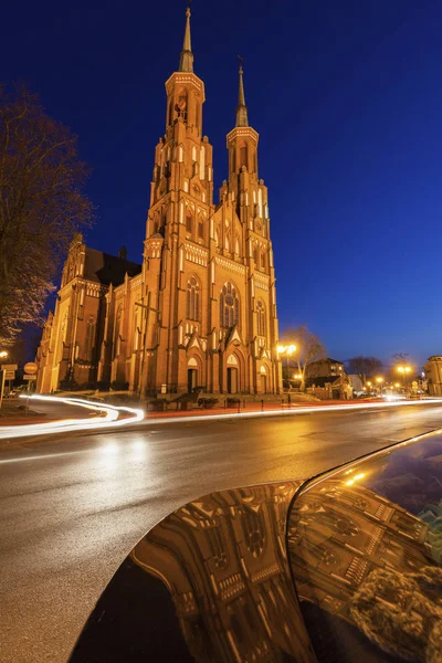 Kerk Van Heilige Maagd Maria Siedlecki Siedlce Mazovië Polen — Stockfoto