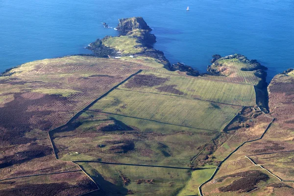Aerial Panorama Isle Man Isle Man — Stock Photo, Image