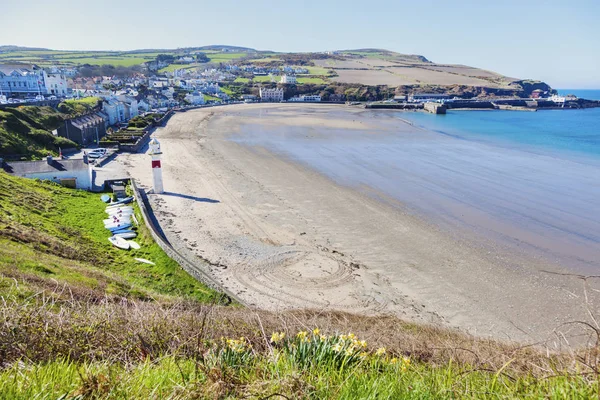 Fyren Port Erin Isle Man Port Erin Isle Man — Stockfoto