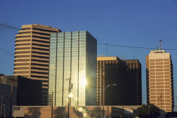 Arkitekturen Corpus Christi Sett Vid Solnedgången Corpus Christi Texas Usa — Stockfoto