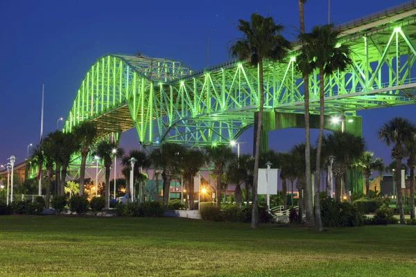 Ponte Corpus Christi Harbor Corpus Christi Texas Eua — Fotografia de Stock