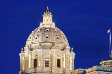 St Paul, Minnesota devlet Capitol binası. St Paul, Minnesota, ABD.