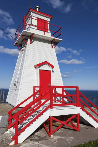 Fort Amherst Vuurtoren John John Newfoundland Labrador Canada — Stockfoto