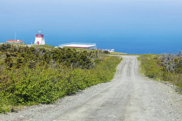 Faro Cabeza Fortuna Terranova Labrador Canadá — Foto de Stock