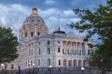 St Paul, Minnesota devlet Capitol binası. St Paul, Minnesota, ABD.