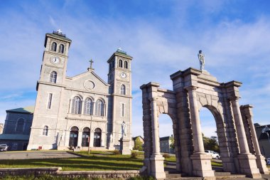 Bazilika Katedrali St John Baptist St John's, Newfoundland içinde. St John's, Newfoundland ve Labrador, Kanada.