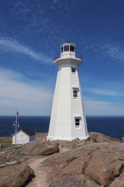 Cape Spear deniz feneri. St John's, Newfoundland ve Labrador, Kanada.