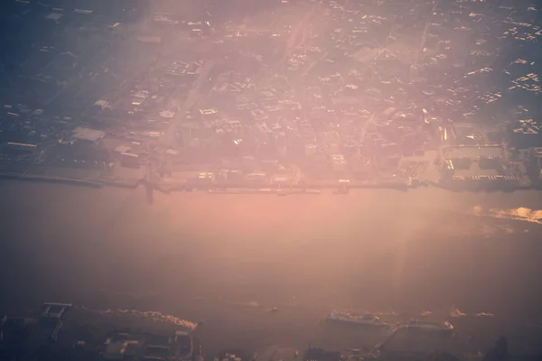 Liverpool Havadan Görünümü Liverpool Kuzey Batı Ngiltere Ngiltere — Stok fotoğraf