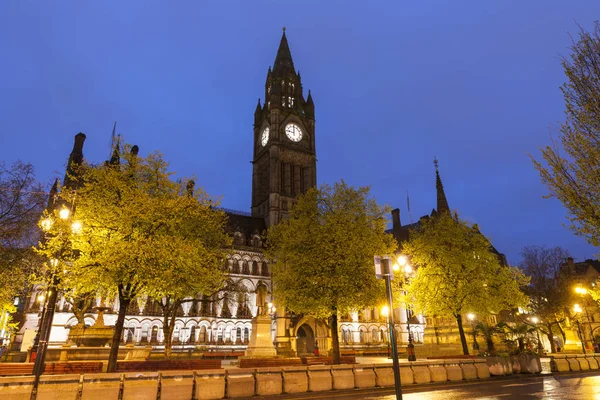 Ayuntamiento Manchester Manchester Noroeste Inglaterra Reino Unido — Foto de Stock